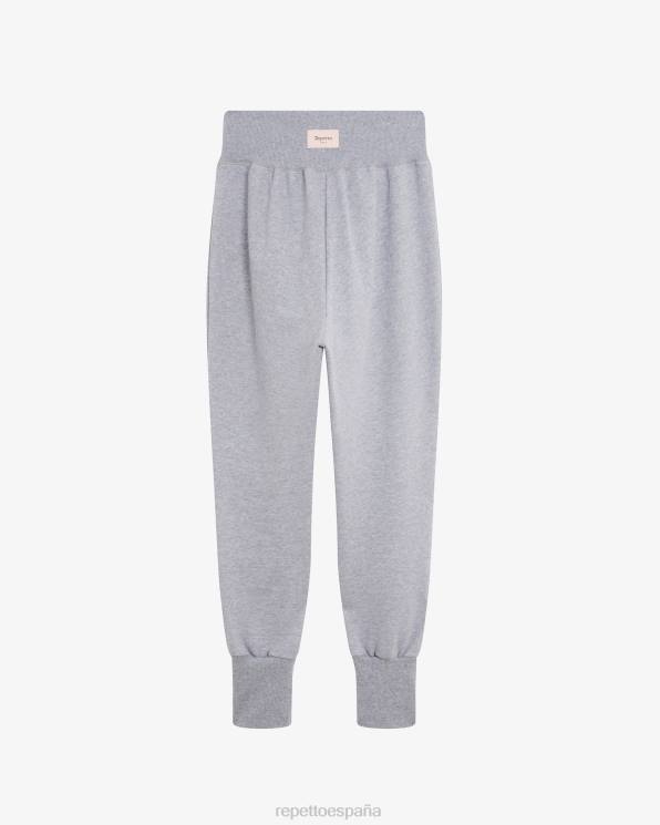ropa Repetto pantalones para correr gris claro moteado mujer 6NH6377