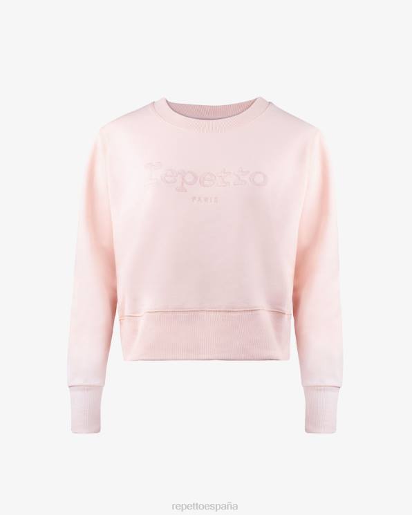 ropa Repetto camisa de entrenamiento rosa icónico mujer 6NH6358