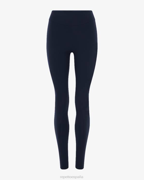 ropa Repetto leggings de expresión azul medianoche mujer 6NH6310