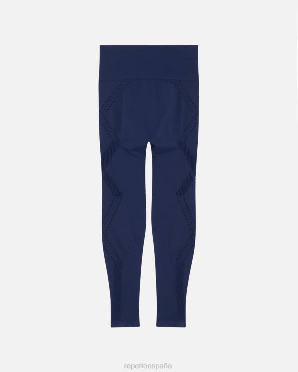 ropa Repetto leggings sin costuras Azul marino mujer 6NH6307