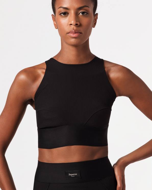 ropa Repetto sujetador intenso negro mujer 6NH6296