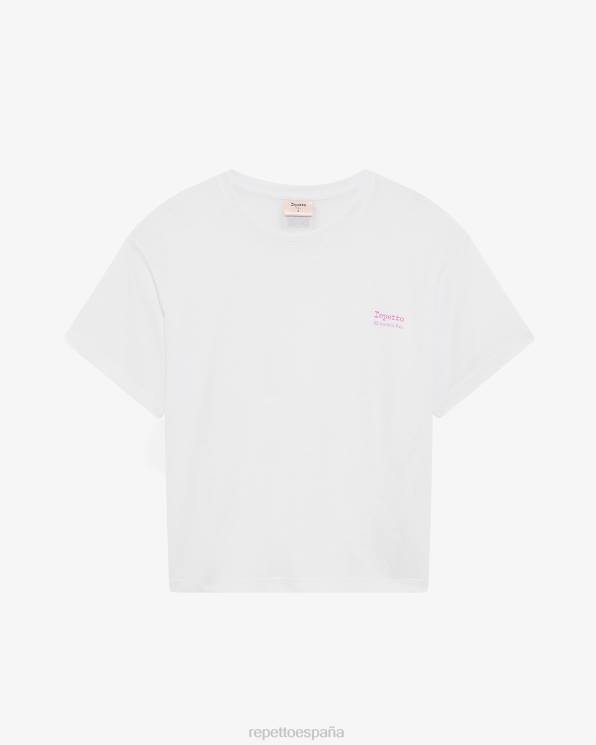 ropa Repetto camiseta blanco mujer 6NH6314