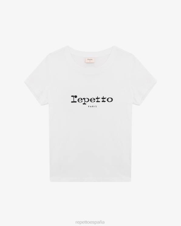 ropa Repetto camiseta blanco mujer 6NH6344