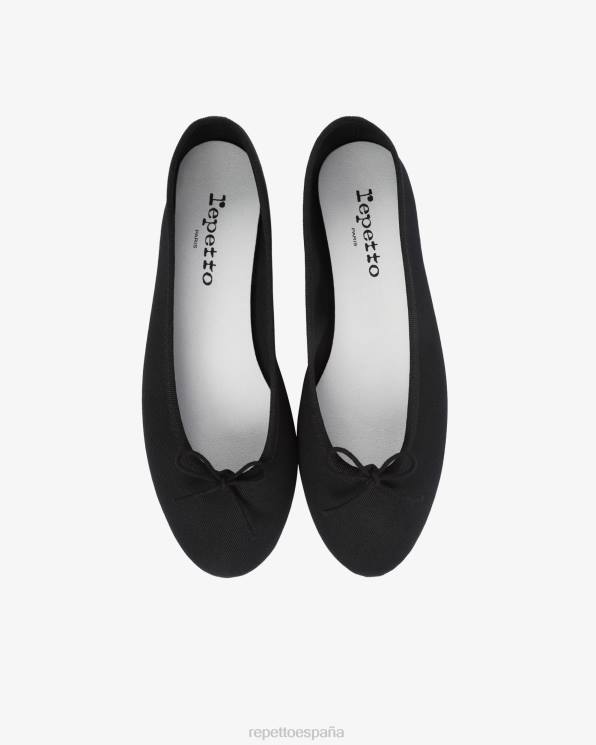 calzado Repetto bailarinas altas de cenicienta - veganas negro mujer 6NH6144