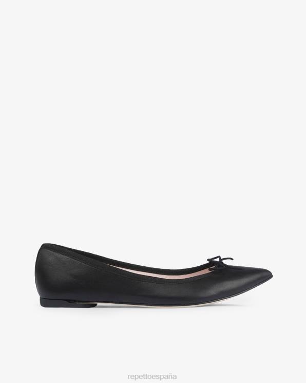 calzado Repetto bailarinas brigitte con punta puntiaguda negro mujer 6NH6142