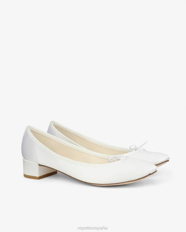 calzado Repetto bailarinas camille - satén blanco marfil mujer 6NH682