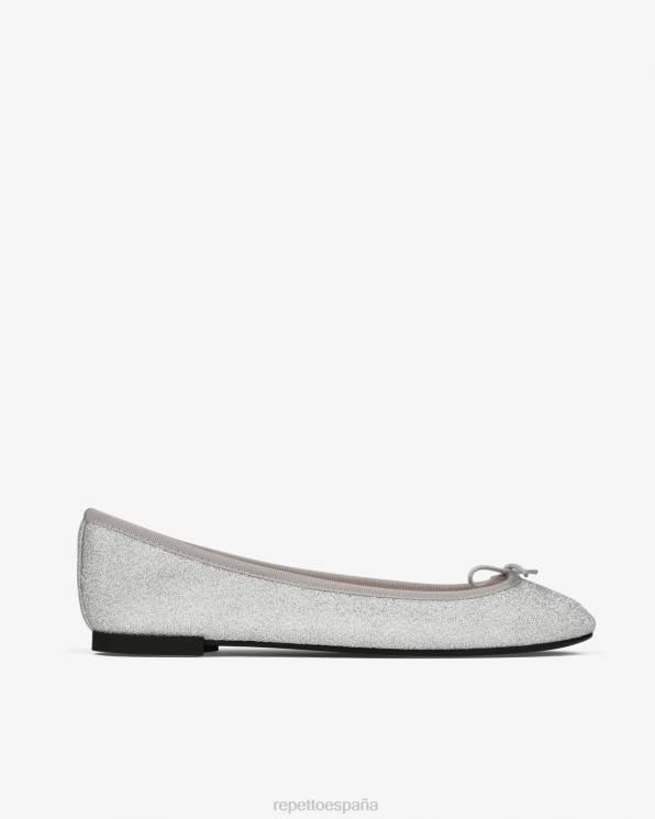 calzado Repetto bailarinas cendrillon - veganas - brillantes plata mujer 6NH687