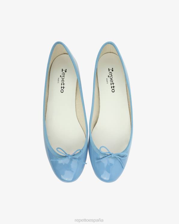 calzado Repetto bailarinas de cenicienta horizonte azul mujer 6NH6125
