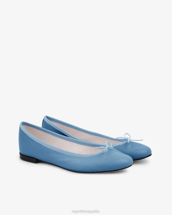 calzado Repetto bailarinas de cenicienta horizonte azul mujer 6NH6126