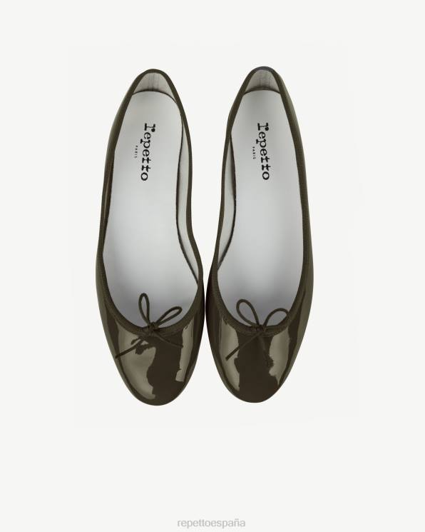 calzado Repetto bailarinas de cenicienta ir a verde mujer 6NH623
