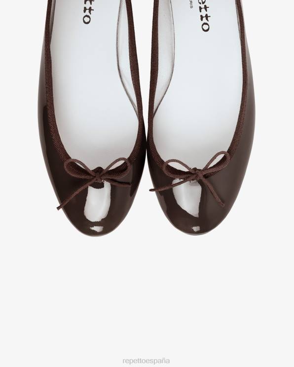 calzado Repetto bailarinas de cenicienta marrón ristretto mujer 6NH6136