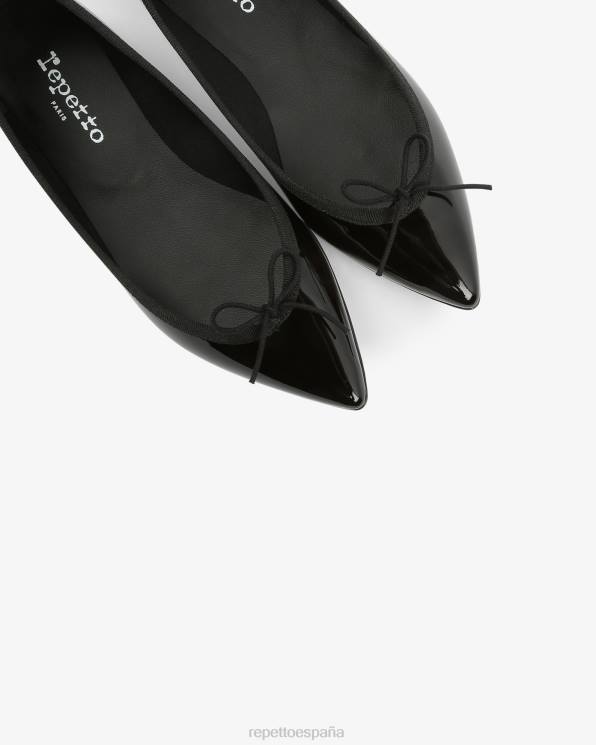 calzado Repetto bailarinas junon con punta puntiaguda negro mujer 6NH6143
