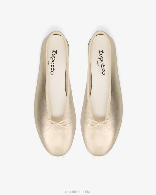 calzado Repetto bailarinas lilouh luz de oro mujer 6NH647