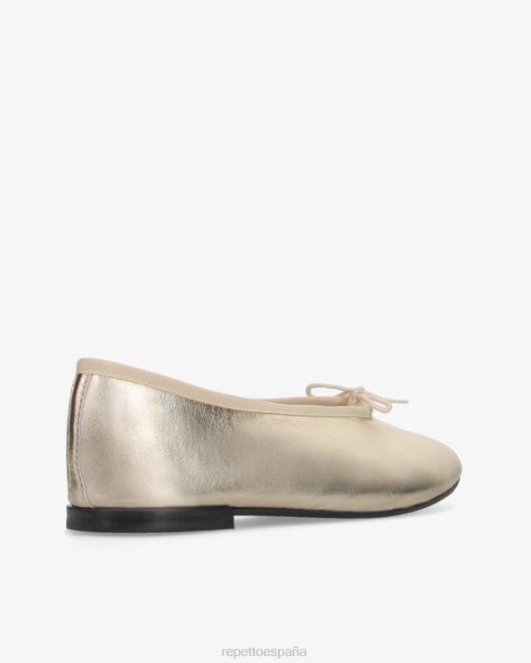 calzado Repetto bailarinas lilouh luz de oro mujer 6NH647
