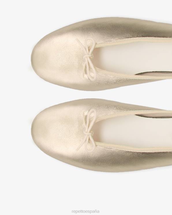 calzado Repetto bailarinas lilouh luz de oro mujer 6NH647