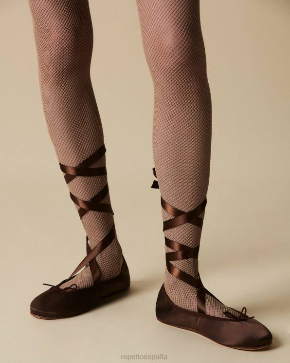 calzado Repetto bailarinas sophia - satén marrón moca mujer 6NH632