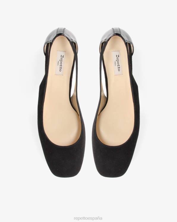 calzado Repetto bombas de felpa negro mujer 6NH6237