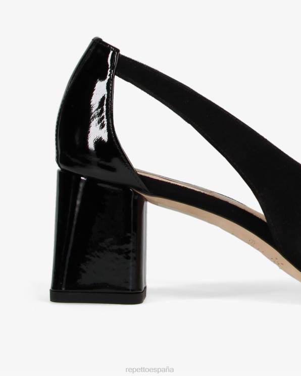 calzado Repetto bombas de felpa negro mujer 6NH6237