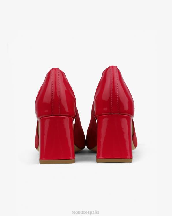 calzado Repetto bombas de felpa rosa frambuesa mujer 6NH6235