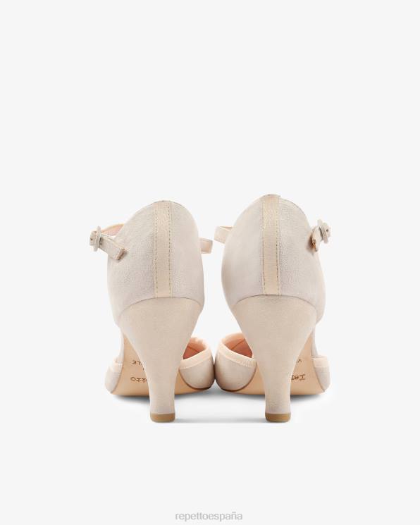 calzado Repetto correas en t baya espíritu blanco mujer 6NH6246