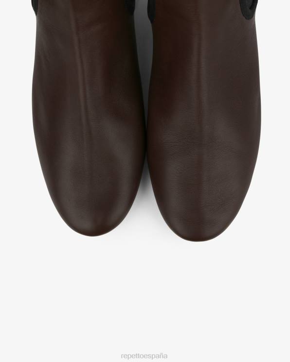 calzado Repetto botines elor marrón ristretto mujer 6NH6198