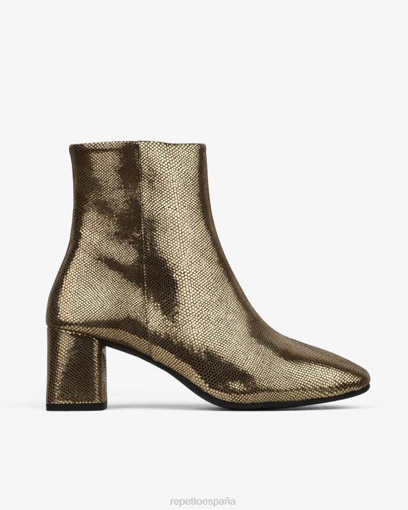 calzado Repetto botines phoebe oro antiguo mujer 6NH6192