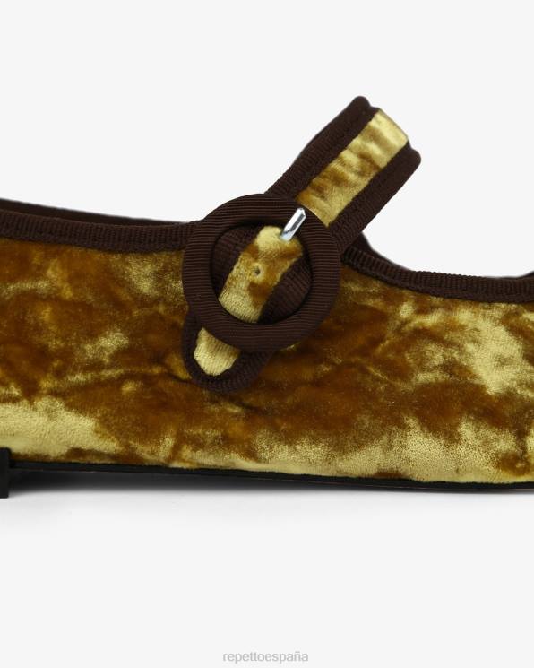 calzado Repetto merceditas georgia oro antiguo mujer 6NH6163