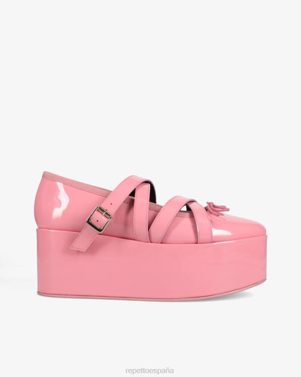 calzado Repetto x noir kei ninomiya - plataforma merceditas Bebé rosa mujer 6NH6153