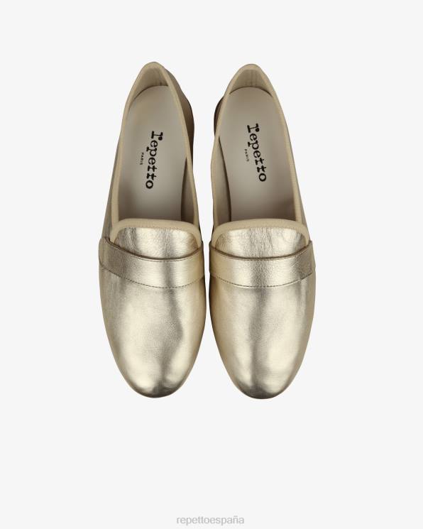 calzado Repetto mocasines michael luz de oro mujer 6NH6222