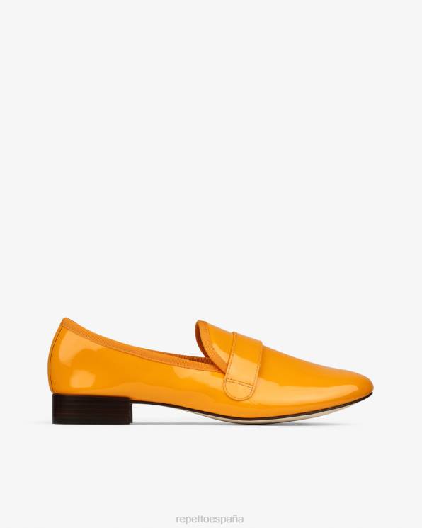 calzado Repetto mocasines michael naranja caléndula mujer 6NH6224