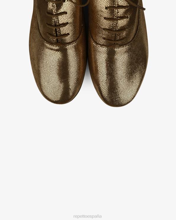 calzado Repetto zapato oxford fado oro antiguo mujer 6NH6206