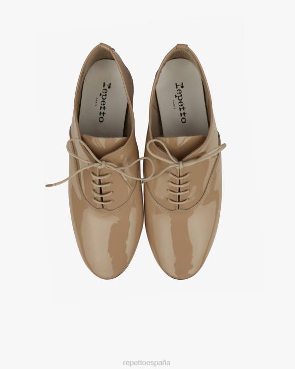 calzado Repetto zapatos oxford zizi beige cachemira mujer 6NH6212