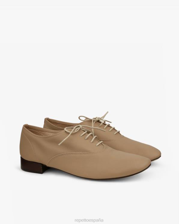 calzado Repetto zapatos oxford zizi beige cachemira mujer 6NH6213