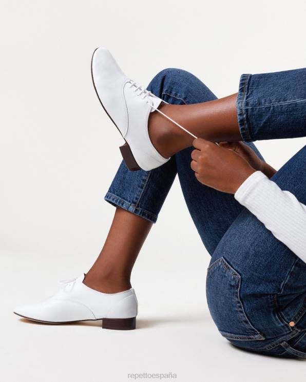 calzado Repetto zapatos oxford zizi blanco mujer 6NH6209