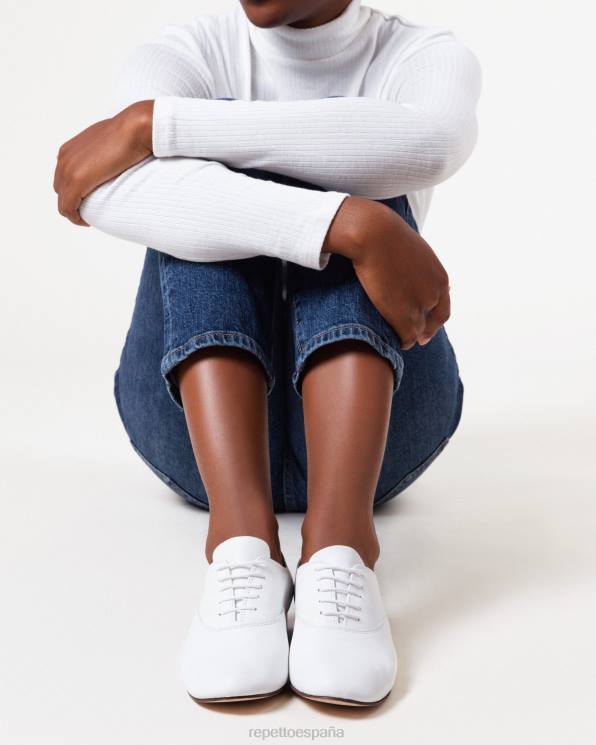 calzado Repetto zapatos oxford zizi blanco mujer 6NH6209