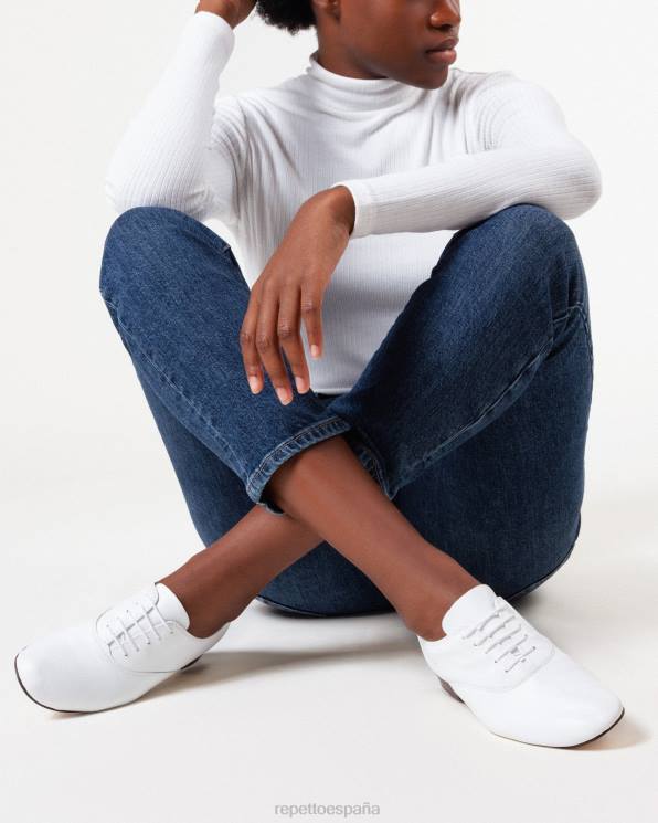 calzado Repetto zapatos oxford zizi blanco mujer 6NH6209