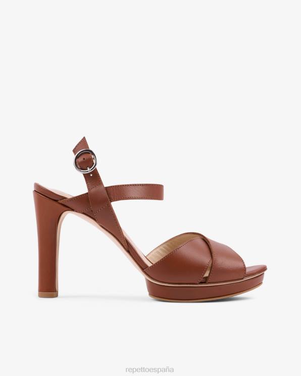 calzado Repetto sandalias timy camello cubano mujer 6NH6240