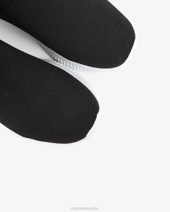 calzado Repetto zapatillas altas de calentamiento 3d negro mujer 6NH6259