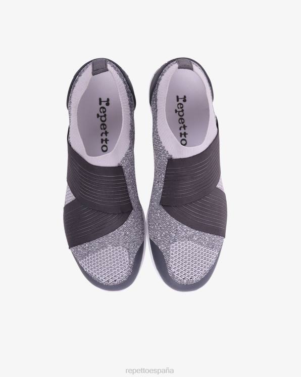 calzado Repetto zapatillas de baile ii gris teñido mujer 6NH6258