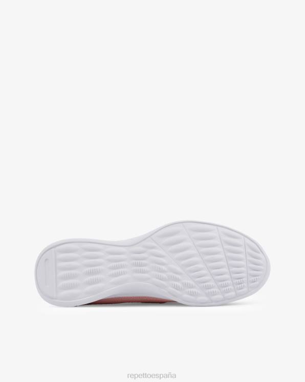 calzado Repetto zapatillas de baile ruban rosa pétalo mujer 6NH6249