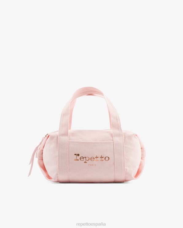 accesorios Repetto bolsa de lona de algodón tamaño s Rosa palido niños 6NH6771