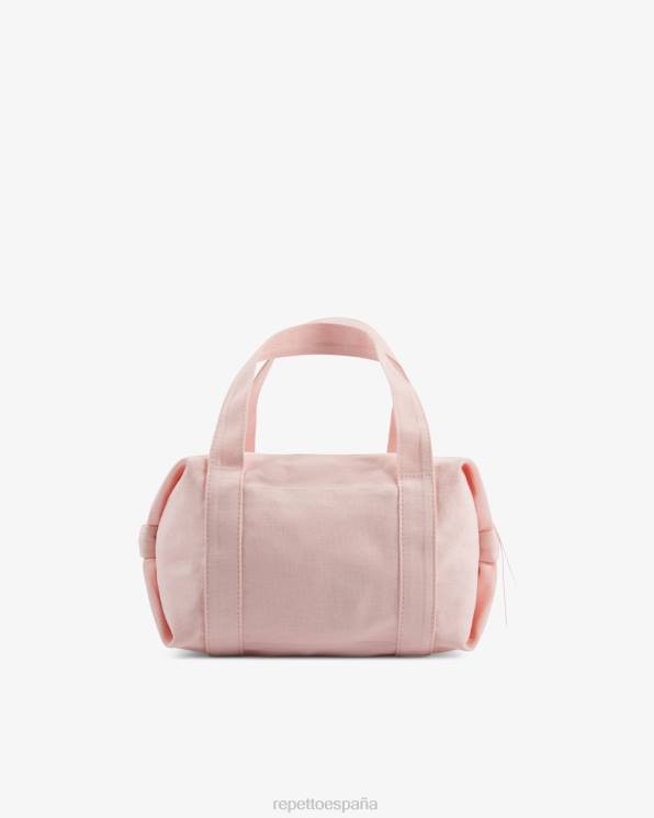 accesorios Repetto bolsa de lona de algodón tamaño s Rosa palido niños 6NH6771