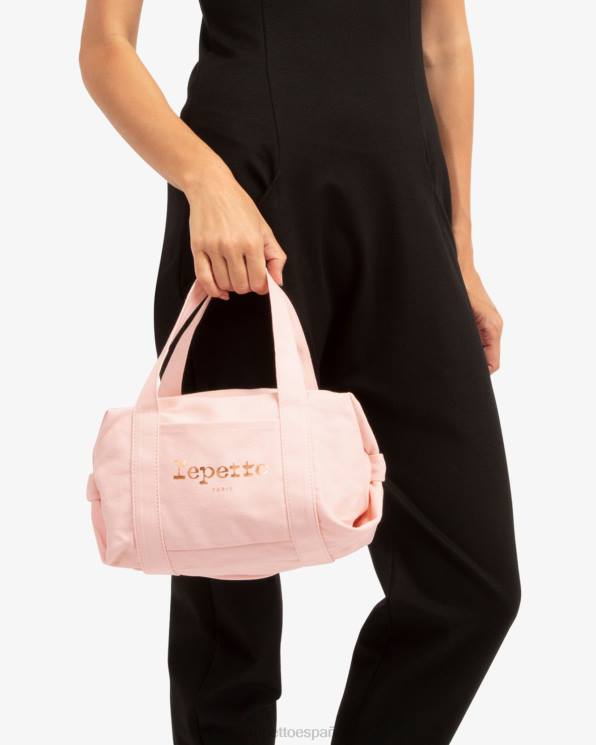 accesorios Repetto bolsa de lona de algodón tamaño s Rosa palido niños 6NH6771