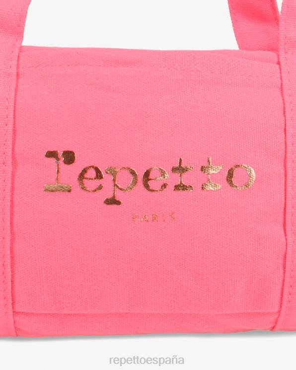 accesorios Repetto bolsa de lona de algodón tamaño s muñeca rosa niños 6NH6772