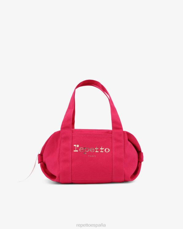 accesorios Repetto bolsa de lona de algodón tamaño s rosa fucsia niños 6NH6773