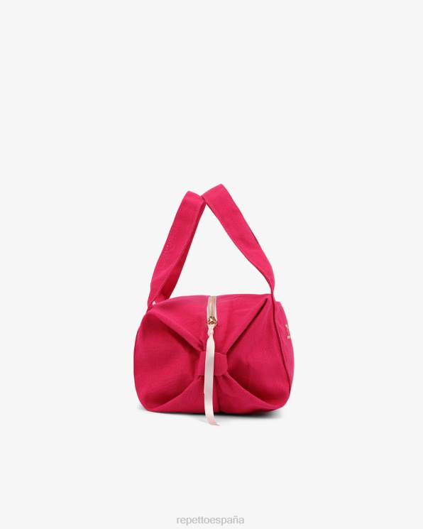 accesorios Repetto bolsa de lona de algodón tamaño s rosa fucsia niños 6NH6773
