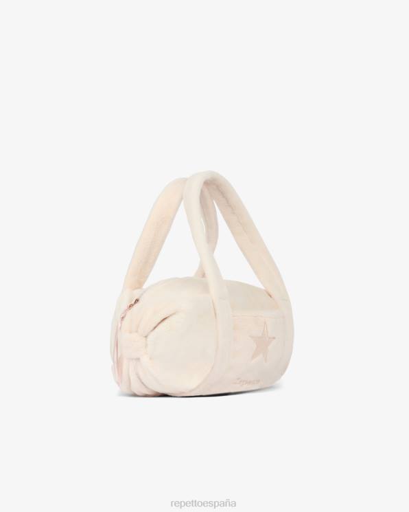 accesorios Repetto bolso de lona de piel sintética talla s rosa tiza niños 6NH6769