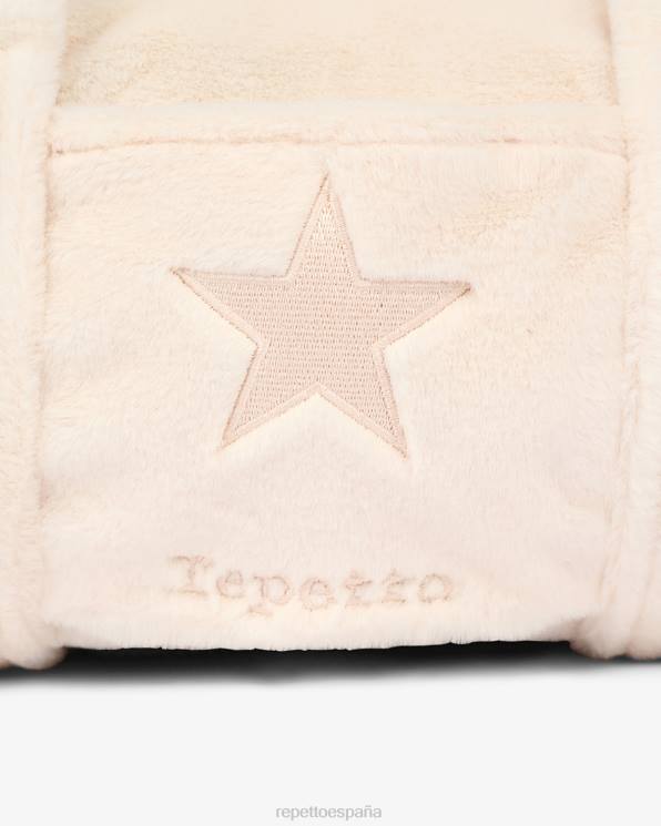 accesorios Repetto bolso de lona de piel sintética talla s rosa tiza niños 6NH6769