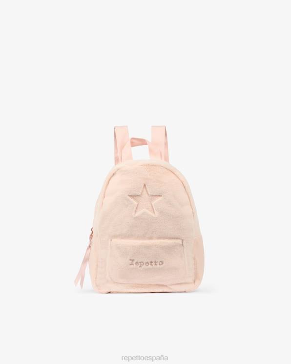 accesorios Repetto mochila pequeña estrella rosa tiza niños 6NH6777