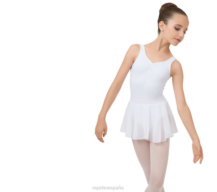 ropa Repetto túnica con escote fruncido moda niños 6NH6661